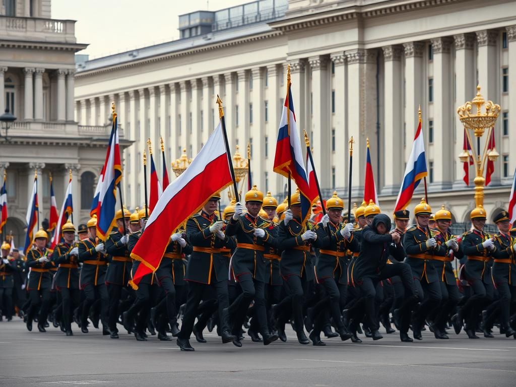 Военный парад на Красной площади